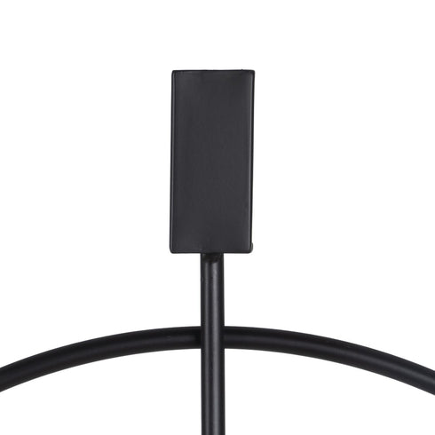 Reloj de Pared 50 x 5 x 60 cm Negro Metal